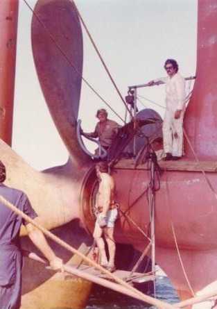 VLCC SS Southern LION Stern Tube Seals Repair